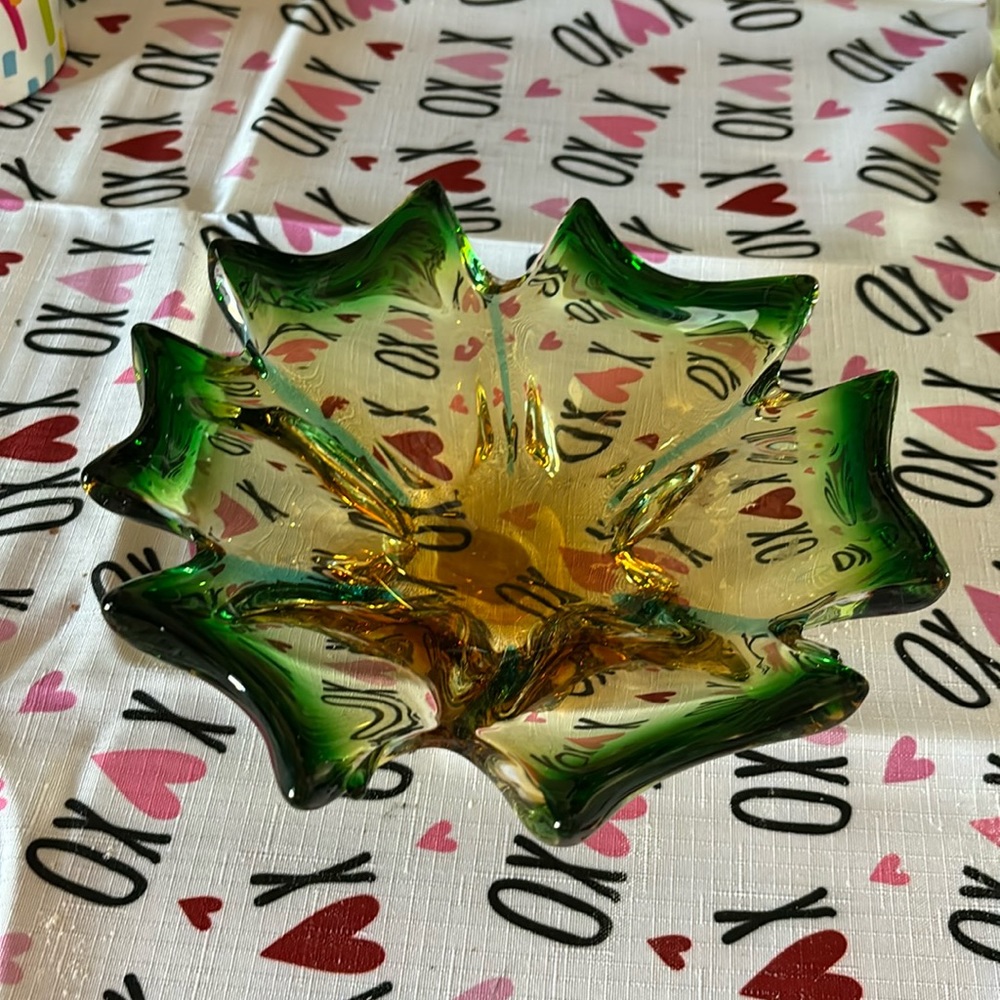 Beautiful green MCM bowl
